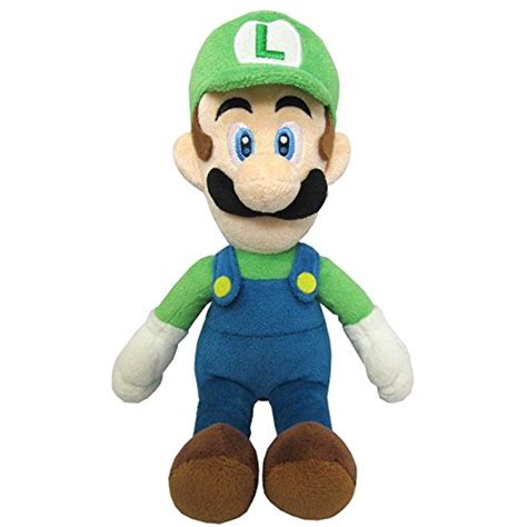 Sanei Super Mario All Star Collection 10 Luigi Plush Small Super