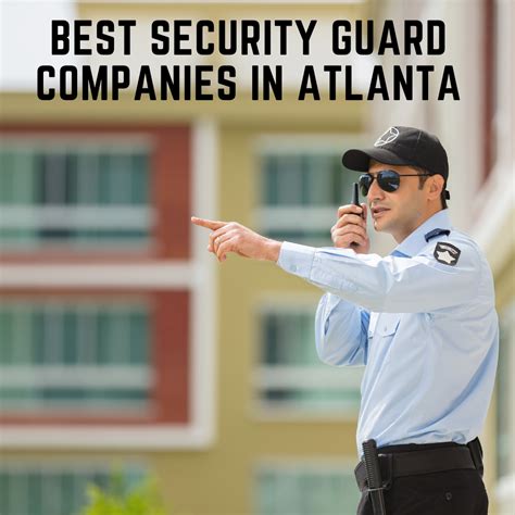 11 Best Security Guard Companies In Atlanta Ga Updated February 2024