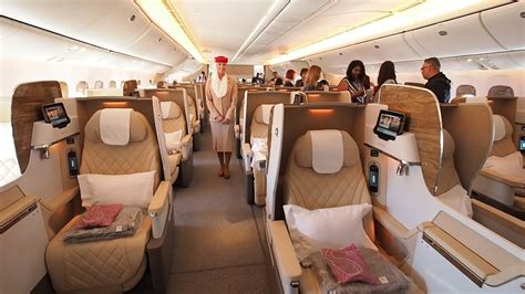 My flight is departing from gate a6 so i used the emirates first class lounge at concourse a. Boeing 777-200LR Business Class Tour | Emirates Airline ...