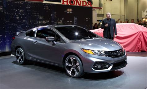 The coupe corners well, with minimal body roll for its class and lively steering feedback on sweeping turns and switchbacks. 2014 Honda Civic Coupe Photos and Info | News | Car and Driver