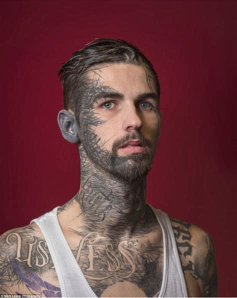 Photographer Mark Leavers Images Show People With Facial Tattoos