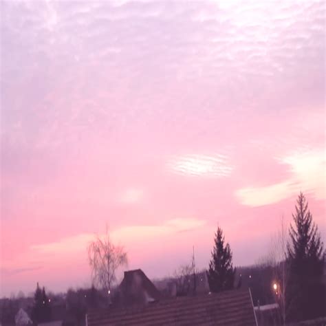 Cute Mine Kawaii Sky Pink Purple Clouds Pastel Sunset