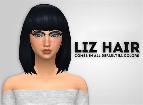Ivo Sims Liz Free Hairstyle Sims 4 Downloads