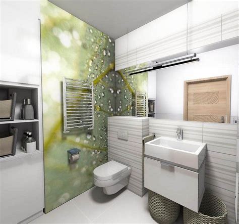 Grautöne, brauntöne, schwarz und weiß dominieren das badezimmer. Moderne Wandgestaltung im Badezimmer - Fototapete mit ...