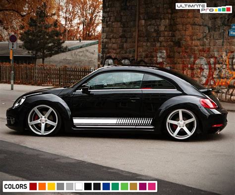 2x Stripes Decal Sticker Compatible With Volkswagen Vw Beetle A5 Vw