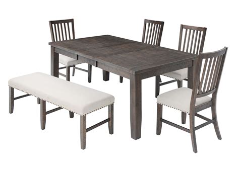 Willow Creek 6 Piece Dining Set 2021-78D-6 by Jofran at Callan Furniture