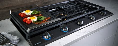 This griddle can easily be used on a gas stove top or portable stove. Stove Top Buying Guide