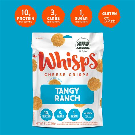 Whisps Cheese Crisps Cheese Snacks Keto Snacks 21 29g Of Protein Per Bag Low Carb Gluten