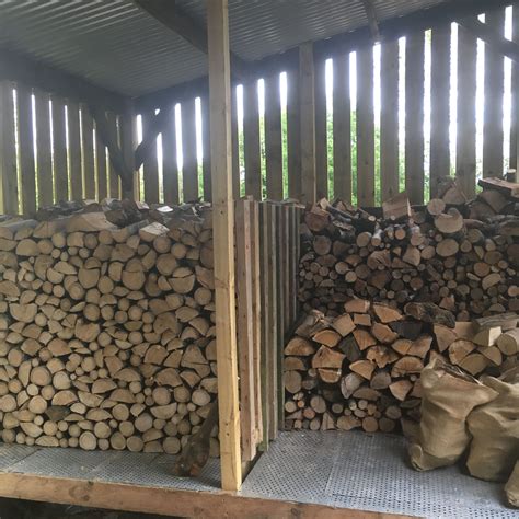 Log Drying Shed Log Shed Wood Storage Wood