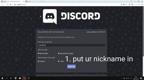 Discord Nitro Generator In 2021 Nitro Discord Server List Discord