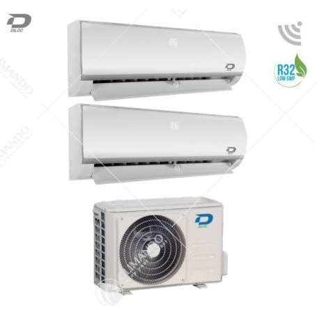 Condizionatore Climatizzatore Diloc Dual Split Inverter Frozen R Btu Con Frozen