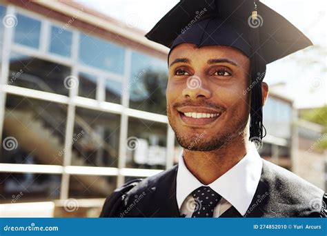 Hes Ready for the Future. a Smiling University Student Outside on