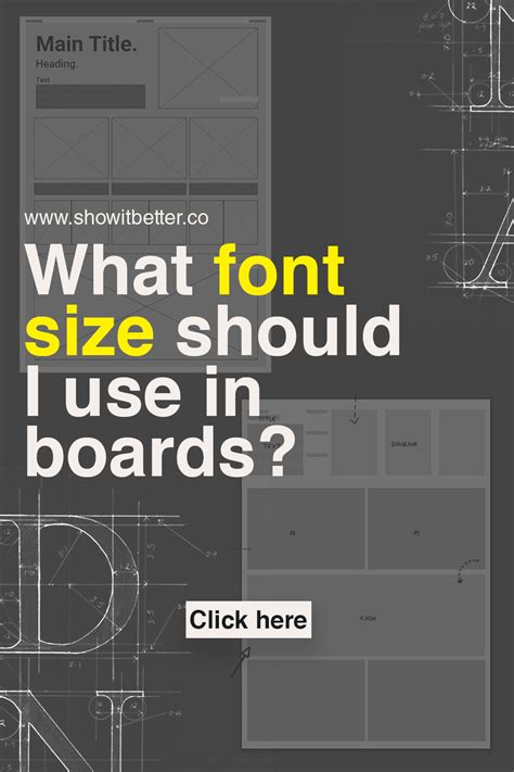 Best Font Size To Use In Architecture Boards In 2021 Architecture