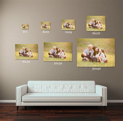 16x20 photo prints give your photos the white glove treatment. Free Hufnagel Template and Action @ Wall display guides ...