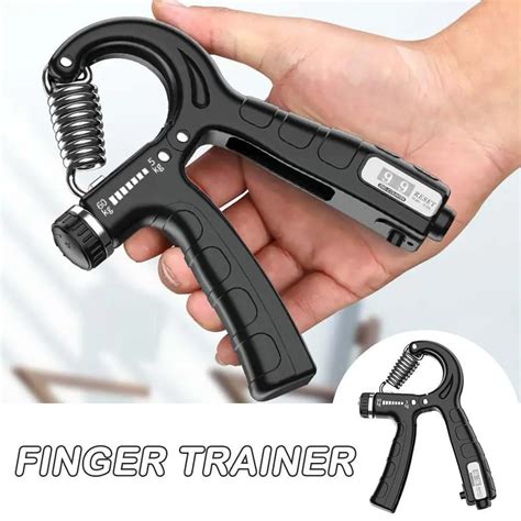 5 60kg Gym Fitness Hand Grip Men Adjustable Finger Heavy Exerciser