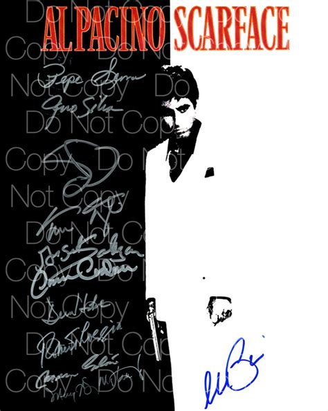 Scarface Al Pacino Signed 8x10 Photo Autograph Etsy