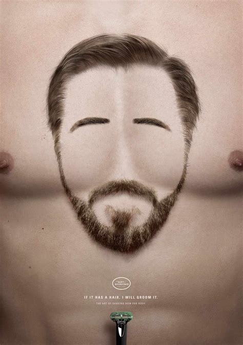 The Art Of Shaving Anúncios Impressos Propagandas Criativas