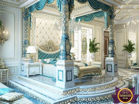 Bedroom Design In Dubai Luxury Royal Master Bedroom Design Photo 5