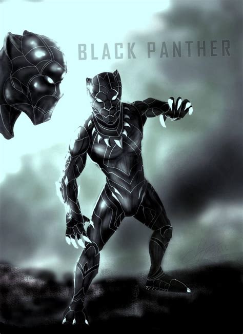 Black Panther 2016 Concept Art Original Design By Lledroc On Deviantart