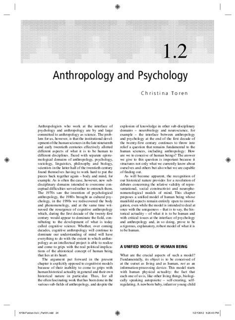 9 of the radio amateur's library) by mark wilson. (PDF) A Unified Model of Human Being. Anthropology and ...