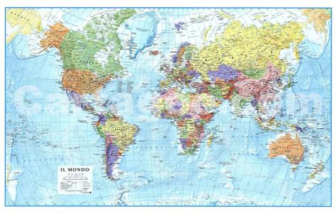 Famosa Cartina Geografica Del Mondo Ingrandibile 2022 Cartina