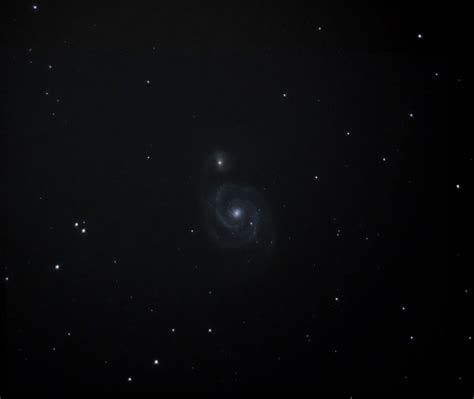 Whirlpool Galaxy M51 Ngc 5194 Ngc 5195 2020 02 25 Astronomy