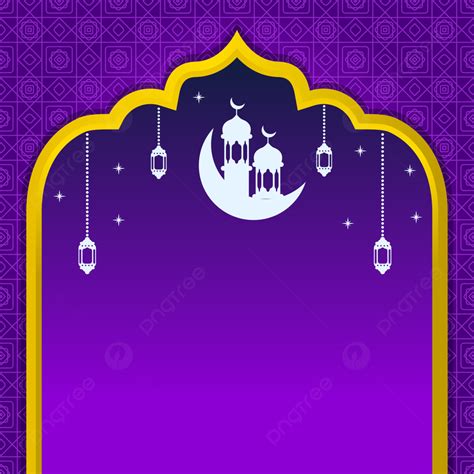 Thiết Kế Islamic Background Purple Tuyệt đẹp Tải Miễn Phí