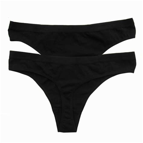 M L Womens Thongs Cotton Breathable Panties Bikini Underwear Buy