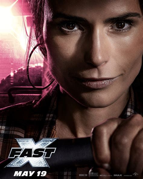 Fast X 2023 Character Poster Jordana Brewster As Mia Oconner