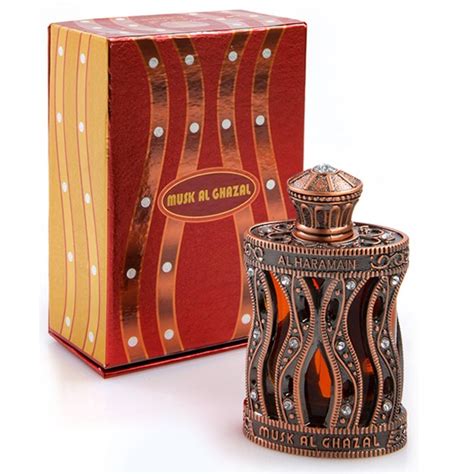 Buy the best perfumes online for men, women with the great discounted prices, get alcohol free fragrances with the high quality oud, from al haramain perfumes. Al Haramain Musk Al Ghazal 30ml - Esenta de Parfum