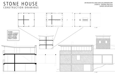 Stone House Study On Behance Stone House Architect