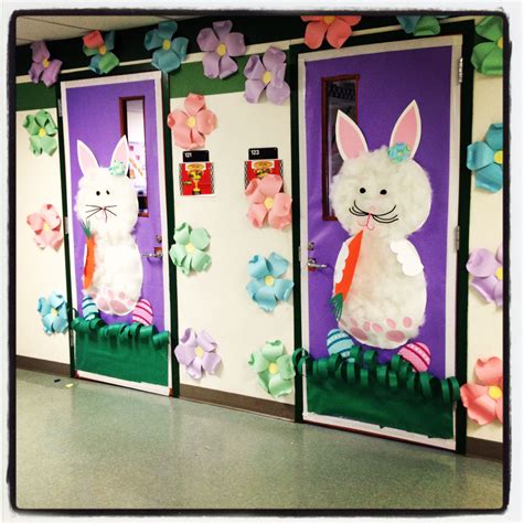 My Easter Classroom Door Holiday Door Holiday Fun Easter Photo Booth