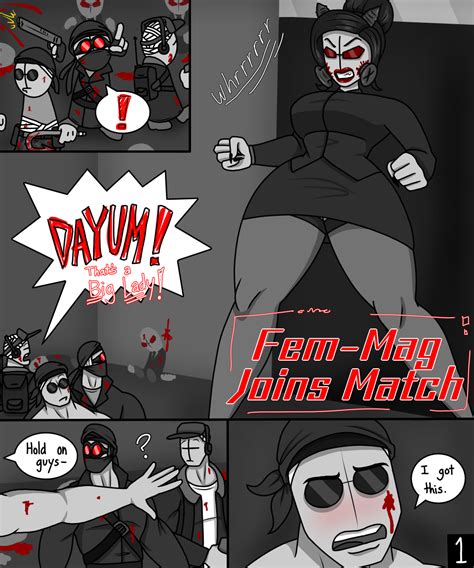 Rule 34 Agent Madness Combat Big Woman Blood Comic Deimos Deimos