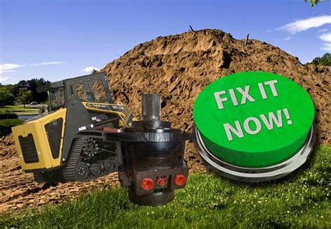 Now the machine wont start. 5 Signs Your Skid Steer Hydraulic Motors Need Service