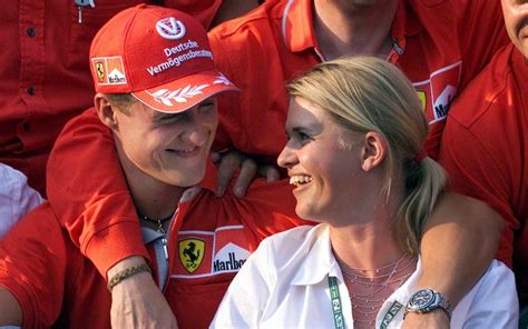 michael schumacher s wife corinna says f1 great is in very best of hands in rare statement on