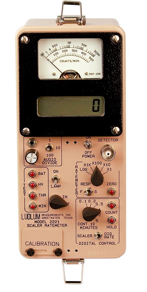 Model 2221 General Purpose Scaler Ratemeter Ludlum Measurements Inc