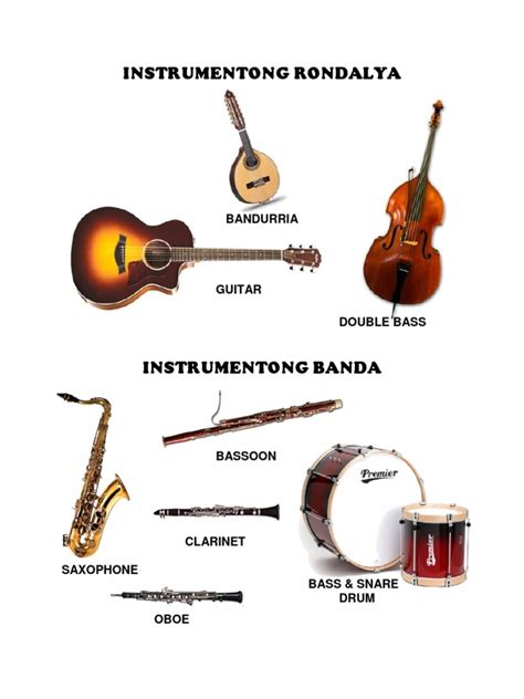 Picture Instrument Of Pangkat Kawayan