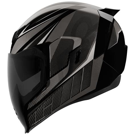 The airflite™ raceflite is the poet of petrol, the prophet of velocity, demanding your presence for the next redlined rendezvous. ICON Airflite QB1 Black Full Face Helmet - 0101-12063 in ...