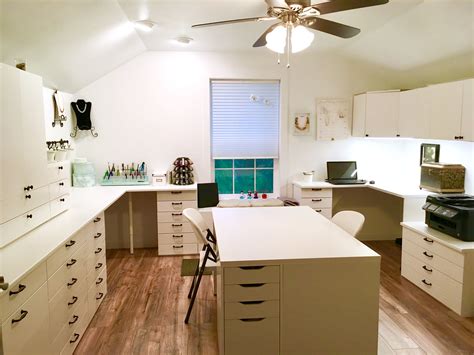 They offer their own design, basis, inspired by 1960s architecture, along with designs by firms bjark ingels group, henning larsen architecture, and norm architects (shown). A perfect multi-hobby room. IKEA kitchen cabinets line the ...
