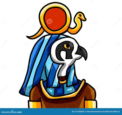 Egyptian God Ra Stock Illustration Illustration Of Head 121520644