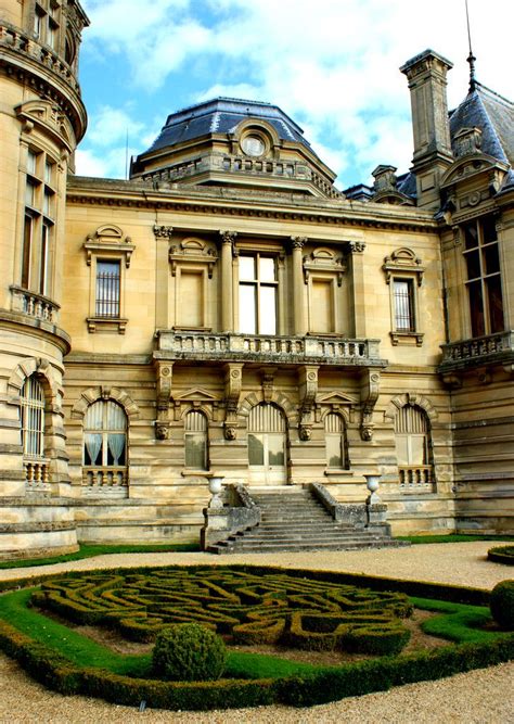 The Château De Chantilly Is A Historic Château Located In The Town Of