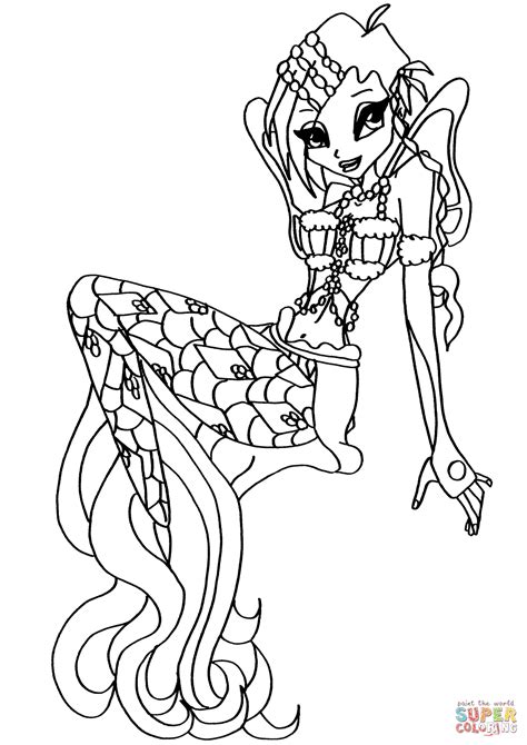 You can print or color them online at getdrawings.com for 1240x1754 winx club sirenix bloom coloring page free printable coloring. Winx Club Mermaid Tecna coloring page | Free Printable ...