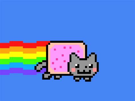 Nyan Cat By Allan Langer Nyan Nyan Matt Anderson Names With Meaning Cat Drawing Show And