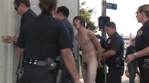 Very Small Naked Protest By Occupy La Part Thisvid Com
