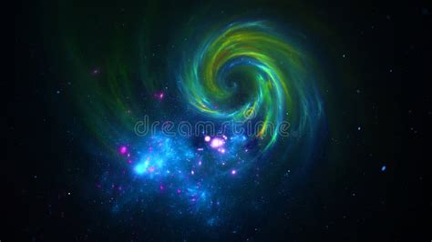 Galaxy Space Scene With Planets Stars And Galaxies Banner Galaxies