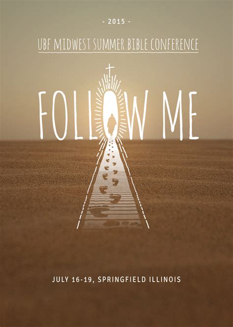 Follow Me Ubf Summer Conference