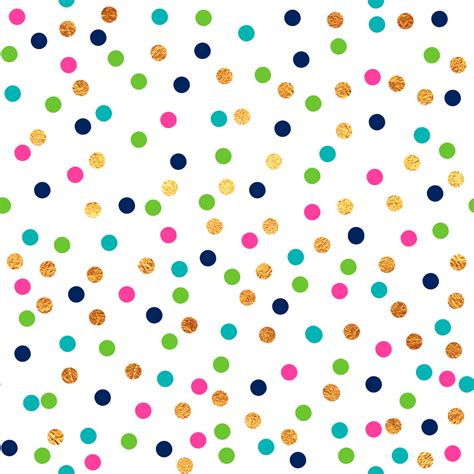 Confetti Clipart Gold Dot Confetti Gold Dot Transparent Free For