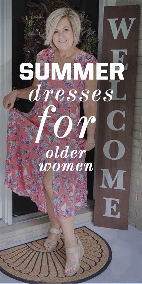 Comfy And Chic Summer Dresses For Older Women Dress For Short Women
