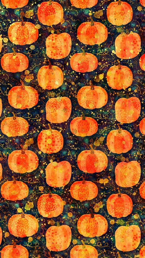 Pumpkins And Glitter Halloween October Pravokrug September