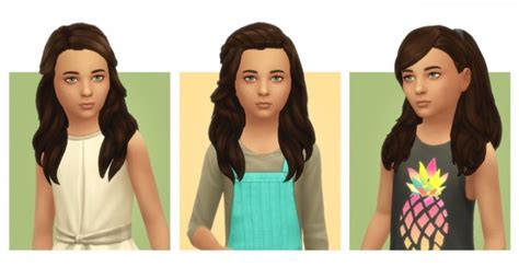 Simple Simmer Followers T 2 12 Child Hairs ~ Sims 4 Hairs